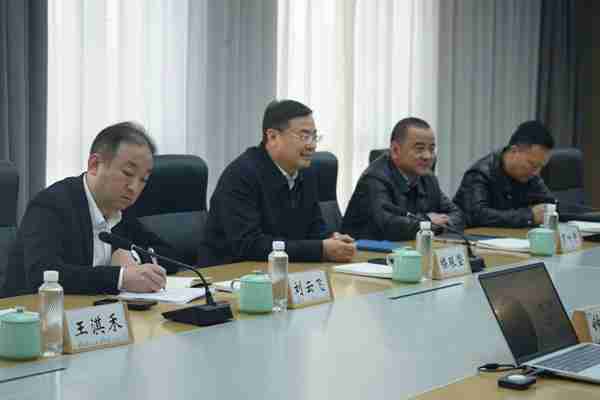 丽水市委常委、统战部部长楼琅坚一行莅临中立建设走访调研